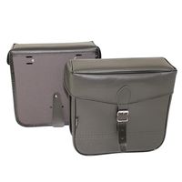 SACOCHE CITY PAIRE S14 FIXATION COURROIE NOIR 30X30X11