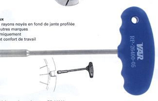 outil var cle a rayon 5,5mm pour jante profilée mavic campagnolo