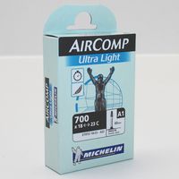 CHAMBRE A AIR 700X18 23 MICHELIN A1 ULTRALIGHT VALVE PRESTA LONGUEUR 6