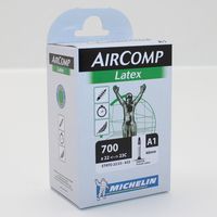 CHAMBRE A AIR 700X22 23 MICHELIN A1 LATEX VALVE PRESTA LONGUEUR 36MM 8