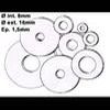 Rondelle ALGI acier plate 8 x16 x1 5 Ref:0083200 Boite de 100