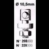 SERRE TRINGLE 5 X 10 5 VENDU PAR BOITE DE 25 210000