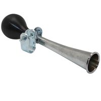 SONNETTE A TROMPE CORPS ACIER CHROME