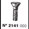 Vis d'embrayage ALGI pour cyclo MBK 4x14 4 Ref: 002141000