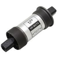 BOITIER pédalier VP TOUT ALU A ROULEMENT 113MM FILETAGE ANGLAIS BOITE