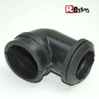 MANCHON DE FILTRE A AIR REPLAY SOUPLE 90 degrés NOIR D35 28
