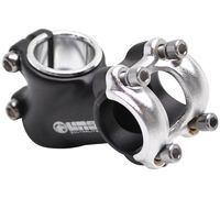 POTENCE VTT KALLOY RELEVE 25 degrés CINTRE 25 4 NOIR LG60 CAPOT ARGENT