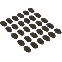 PROTECTION AUTOCOLLANT 20X30MM CARBONE DOUILLE DIRECTION JEU DE 30