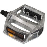 PEDALE BMX MARWI SP 102 ARGENT ALU D1 2 111X100MM 499 GR EMBALLAGE V