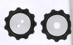 GALET DERAILLEUR JEU DE 2 VTT SRAM POUR X9 AVANT 2005 - Image 1