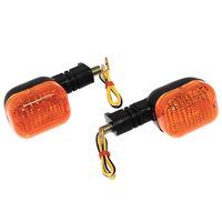 CLIGNOTANT SCOOT REPLAY POUR TREKKER SQUAB ORANGE NOIR ARRIERE PAIRE