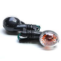 CLIGNOTANT SCOOT REPLAY POUR LUDIX BLANC CARBONE PAIRE LAMPE ORANGE 12
