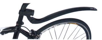GARDE BOUE VELO ROUTE ARRIERE ZEFAL SWAN ROAD NOIR FIXATION TIGE DE SE