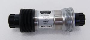 BOITIER pédalier shimano OCTALINK SORA 113MM FILETAGE ITALIEN