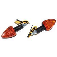 CLIGNOTANT UNIVERSEL REPLAY TRIANGLE ORANGE NOIR AVEC TEMOIN BASE COUR