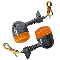 CLIGNOTANT 50 A BOITE REPLAY POUR DERBI SENDA ORANGE CARBONE PAIRE