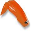 GARDE BOUE AVANT SUPERMOTARD ORANGE KTM 98 09