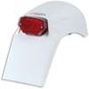 GARDE BOUE ARRIERE FANTIC 50 75 80 125CC BLANC AVEC FEU