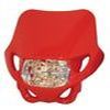 PLAQUE PHARE ENDURO ROUGE