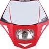 PLAQUE PHARE ENDURO GENESIS ROUGE HOMOLOGUEE