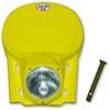 PLAQUE PHARE UNIVERSEL 1978 1988 JAUNE