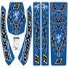 KIT STICKERS GRYPHON BLEU 50X35CM