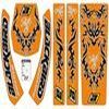 KIT STICKERS GRYPHON ORANGE 50X35CM