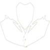 FONDS PLAQUE CRF450R 09 10 BLANC