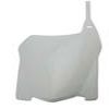 PLAQUE FRONTALE CRF250R 08 09 CRF450R 08 BLANC