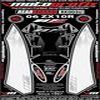 KIT Déco ARRIERE BLANC POUR ZX10R NINJA
