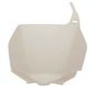 PLAQUE FRONTALE RMZ250 07 09 RMZ450 05 07 RM 01 09 BLANC - Image 1