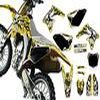 KIT Déco BLACKBIRD TRIBAL SKULL POUR RMZ 250 10