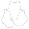 FONDS PLAQUE YZF450 10 BLANC