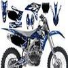 KIT Déco BLACKBIRD TRIBAL SKULL pour YZF 250 10