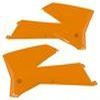 OUIES DE RADIATEUR ORANGE POUR EXC SX125 200 250 300 450 525