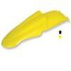 GARDE BOUE ARRIERE JAUNE POUR TC TE250 450 2003 04 ET CR WR125