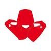 FONDS PLAQUE HVA WR125 09 10 ROUGE