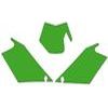 FONDS PLAQUE GASGAS FSR 250 10 VERT