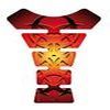 PROTECTION DE RÉSERVOIR STREET 1 PIECE TRIBAL ROUGE