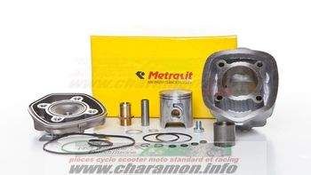 Haut moteur metrakit MK fonte pour moteur derbi euro3 diamètre 47 70cc  pour compétition en open 80 - Image 1