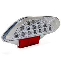 FEU ARRIERE SCOOT REPLAY LEXUS BLANC A LEDS POUR NITRO AEROX HOMOLOGUE CE