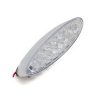 FEU ARRIERE UNIVERSEL REPLAY A LEDS OVALE AVEC STOP 16 LEDS ROUGES L