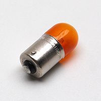 LAMPE IMPORT ORANGE 12V 10W BAU15S vendu à l'unité