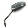 RÉTROVISEUR GAUCHE TYPE F1 OVAL FINITION CARBONE NON HOM M8 125
