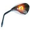 RÉTROVISEUR GAUCHE URBAN OVAL CHROME AVEC CLIGNOTANT
