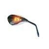 RÉTROVISEUR DROIT URBAN OVAL CHROME AVEC CLIGNOTANT PAS A GAUCHE