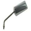 RÉTROVISEUR DROIT TYPE F1 OVAL FINITION CARBONE REGLAGE NON HOM M10 1