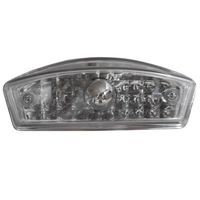 FEU ARRIERE 50 A BOITE REPLAY MILLENIUM BLANC CHROME POUR DERBI SENDA XP6