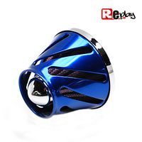 FILTRE A AIR REPLAY HELIX BLEU FIXATION DROITE diamètre 35 28