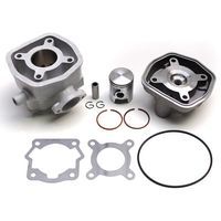 HAUT MOTEUR 50 A BOITE P2R ALU NIKASIL POUR DERBI SENDA GPR <2005 MO